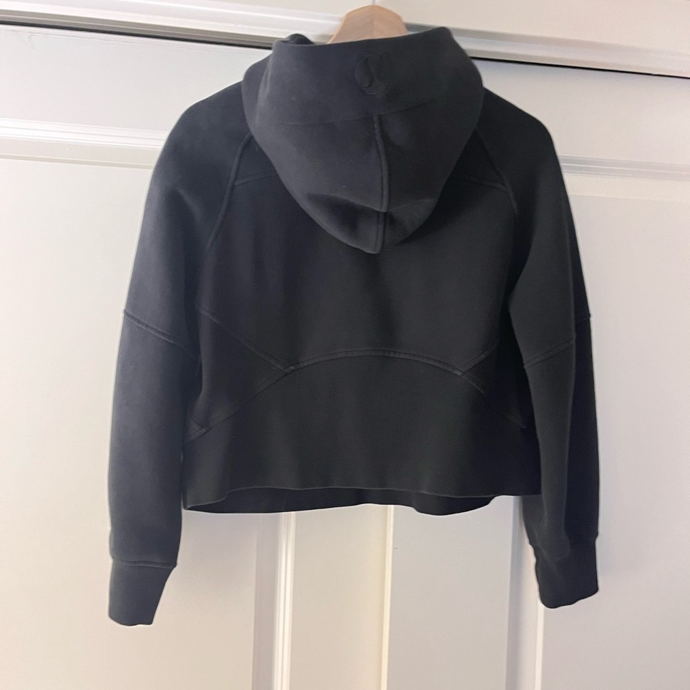 Lululemon Scuba Oversized Half-Zip Hoodie, Black, Size XS/S